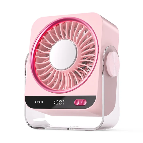 Quiet Desk Cooling Fan with Digital Display