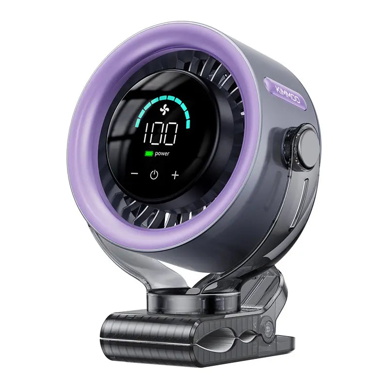 Portable Clip-On Turbo Fan 100 Speeds