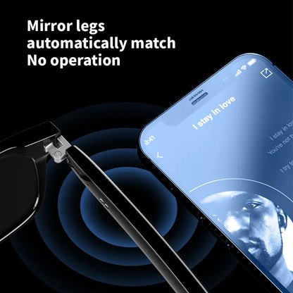 E13 Smart Glasses UV Protection Anti-Blue Light , Bluetooth Compatible for Men & Women , Multifunctional Wireless Glass fathersdaygift